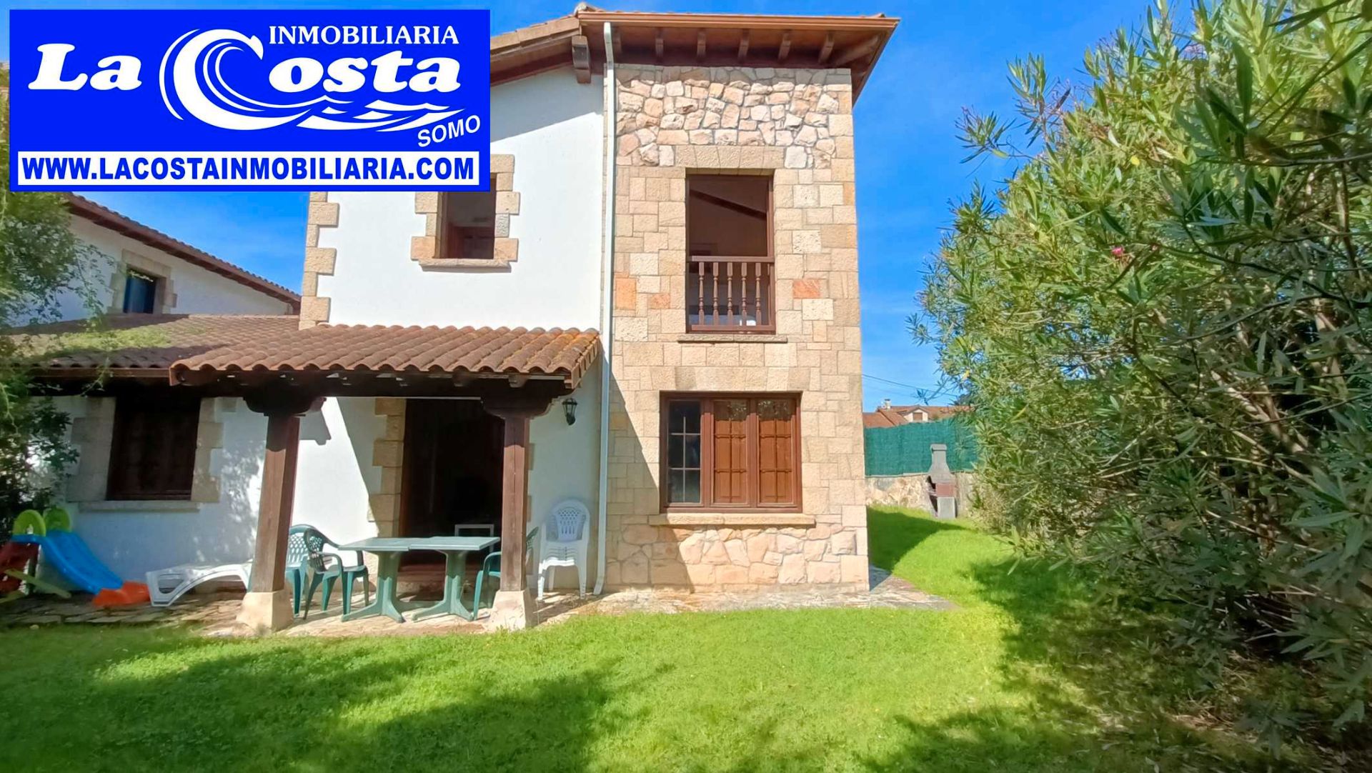 Exterior view of Single-family semi-detached for sale in Ribamontán al Monte  with Heating, Private garden and Terrace
