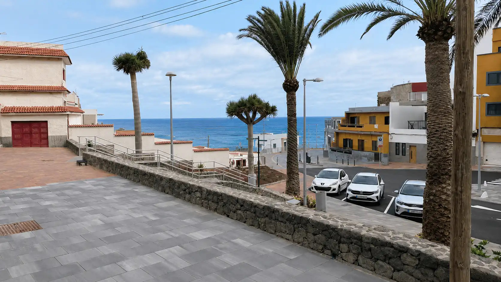 Vista exterior de Piso en venta en Gáldar