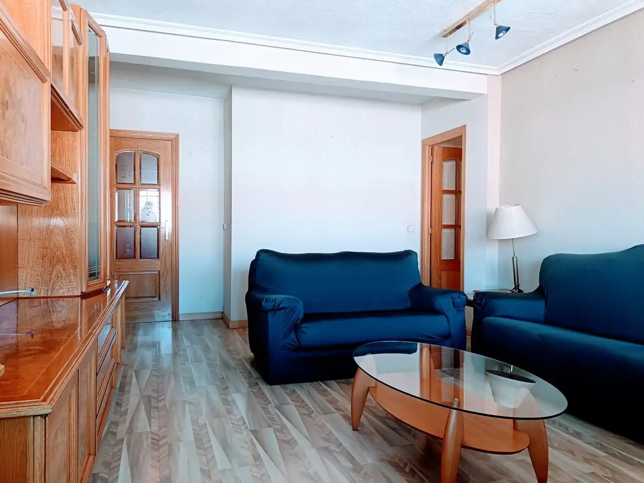 Sala de estar de Piso de alquiler en Madrid con Aire acondicionado, Calefacción y Amueblado
