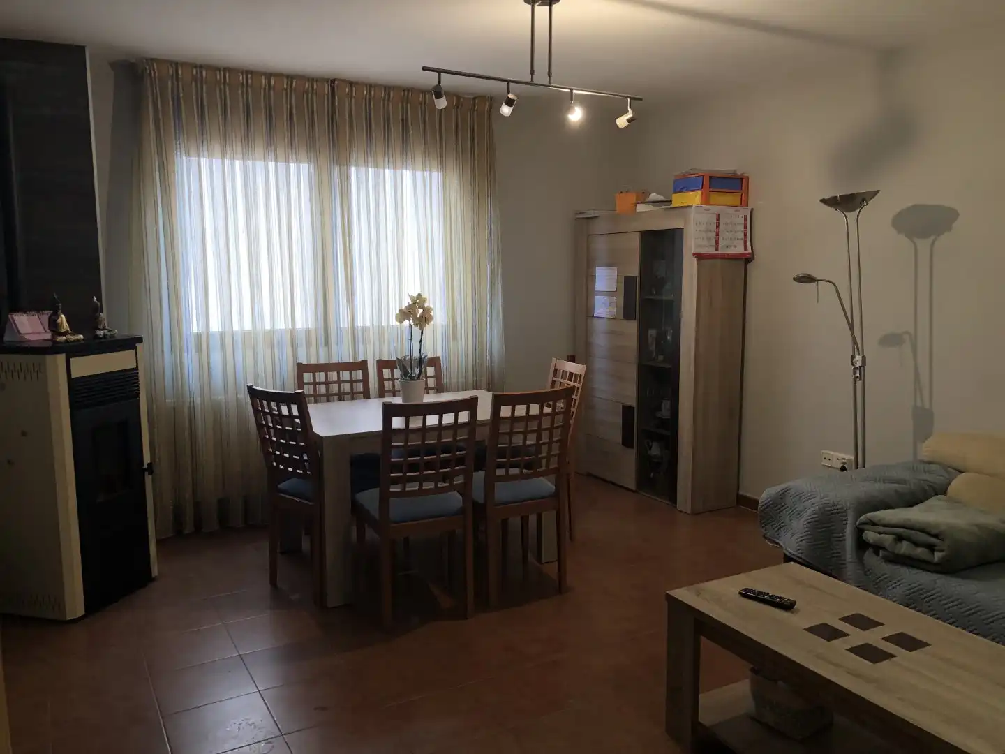 Dining room of Detached homes for sale in Cabañas de Polendos  with Heating, Private garden and Balcony