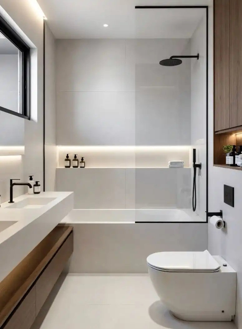 Baño de Casa o chalet en venta en Canyelles con Aire acondicionado, Calefacción y Jardín privado