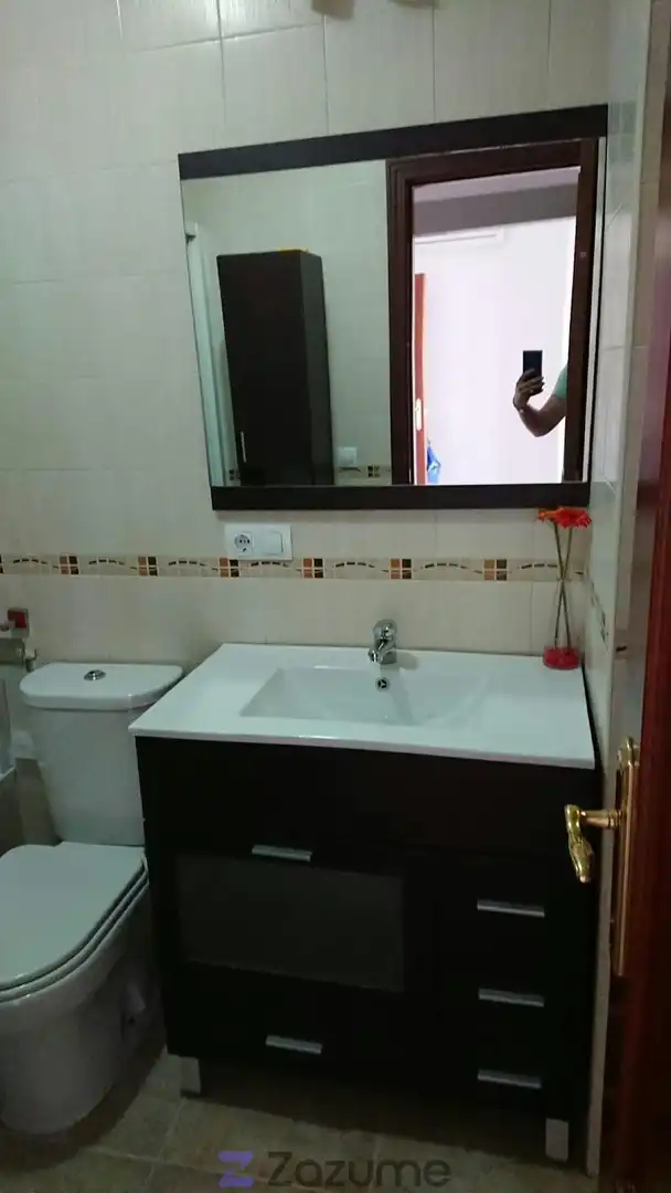 Baño de Dúplex de alquiler en Dos Hermanas con Aire acondicionado, Calefacción y Terraza