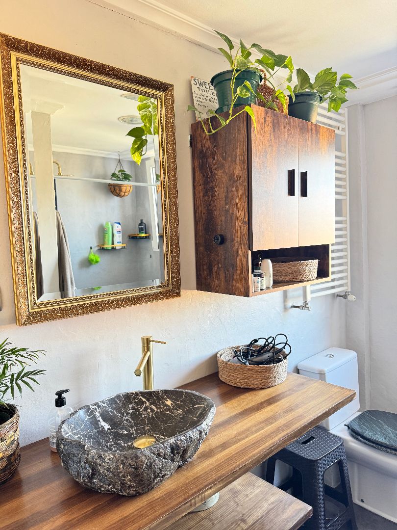 Badezimmer von Wohnung zum Verkauf in Valladolid Capital mit Heizung, Terrasse und Möbliert