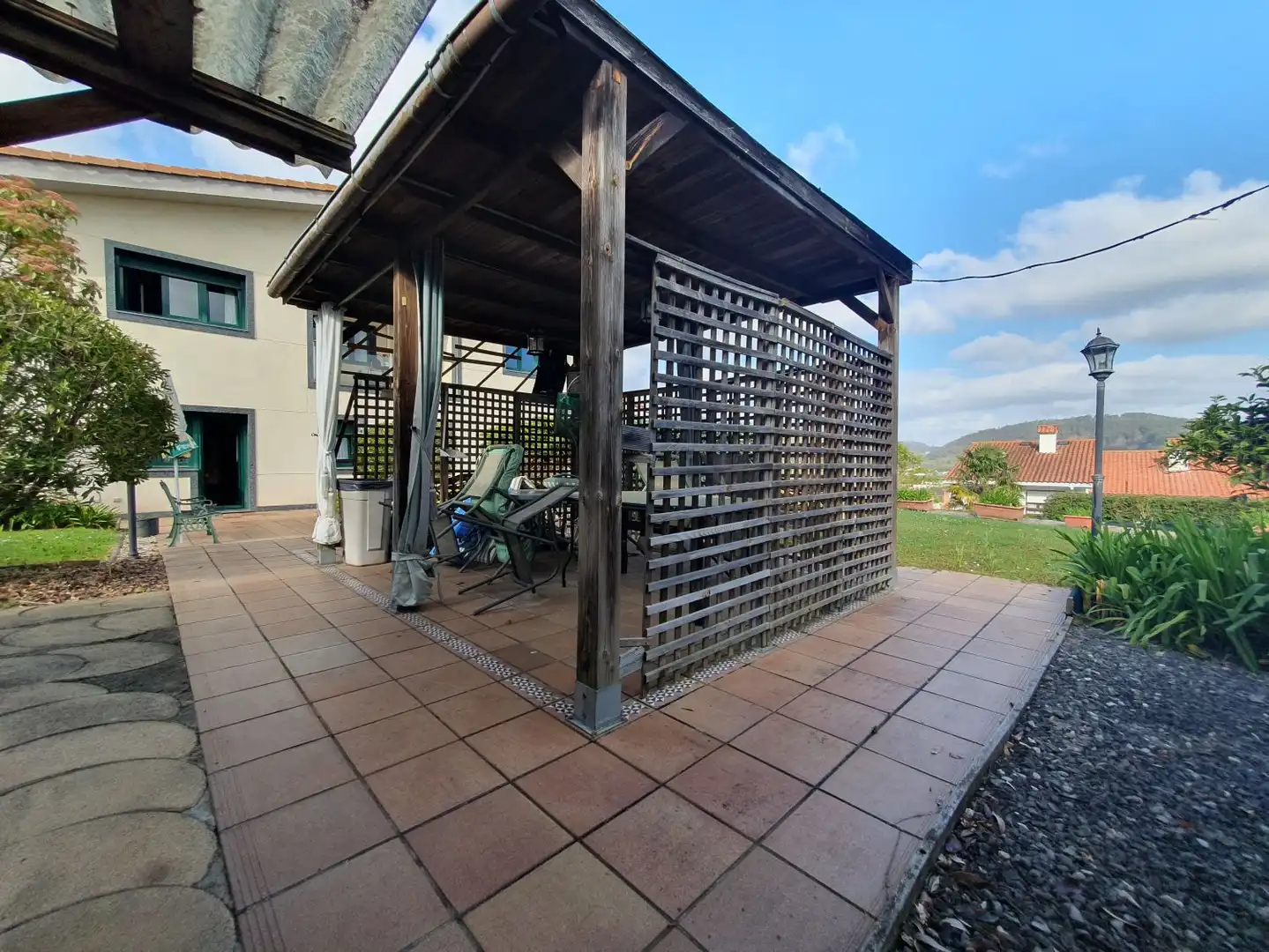 Terrasse von Haus oder Chalet zum Verkauf in Grado mit Klimaanlage, Heizung und Terrasse