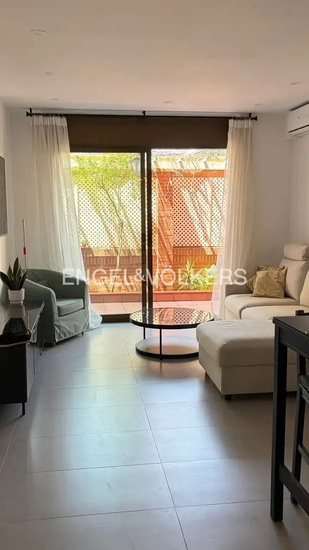Balcony of Flat for sale in Barcelona  with Air Conditioner, Heating and Terrace