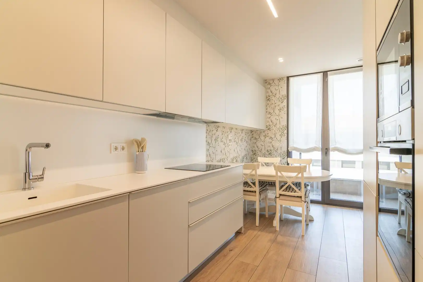 Kitchen of Flat for sale in Aranguren  with Air Conditioner, Heating and Terrace