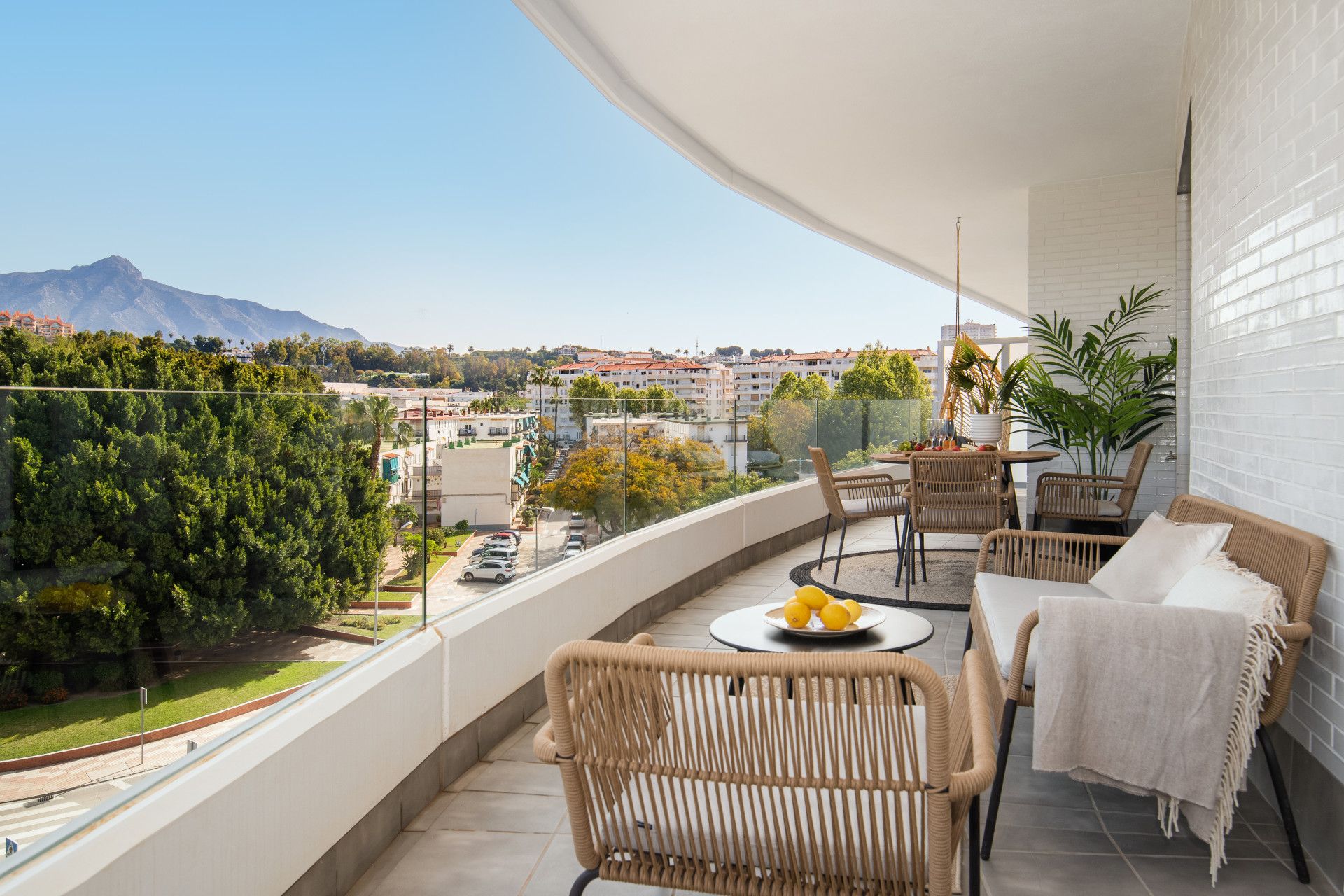 Terrace of Apartment to rent in Marbella  with Air Conditioner, Heating and Terrace