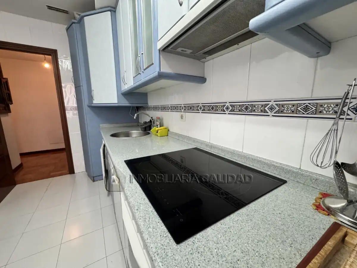 Kitchen of Flat for rent in Burgos  with Heating, Storage room and Furnished