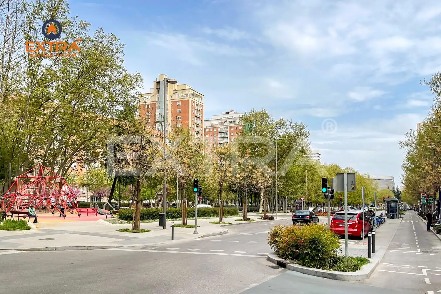 Vista exterior de Pis de lloguer en Madrid amb Aire condicionat, Calefacció i Terrassa