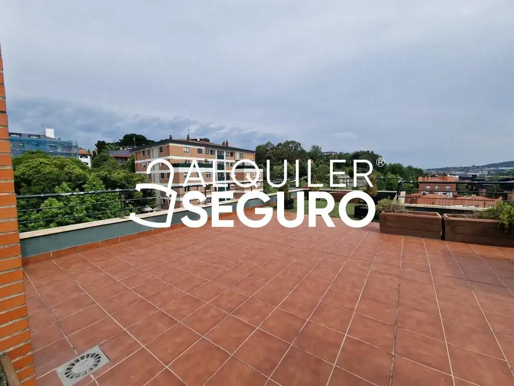Terraza de Piso de alquiler en Getxo  con Calefacción, Terraza y Trastero