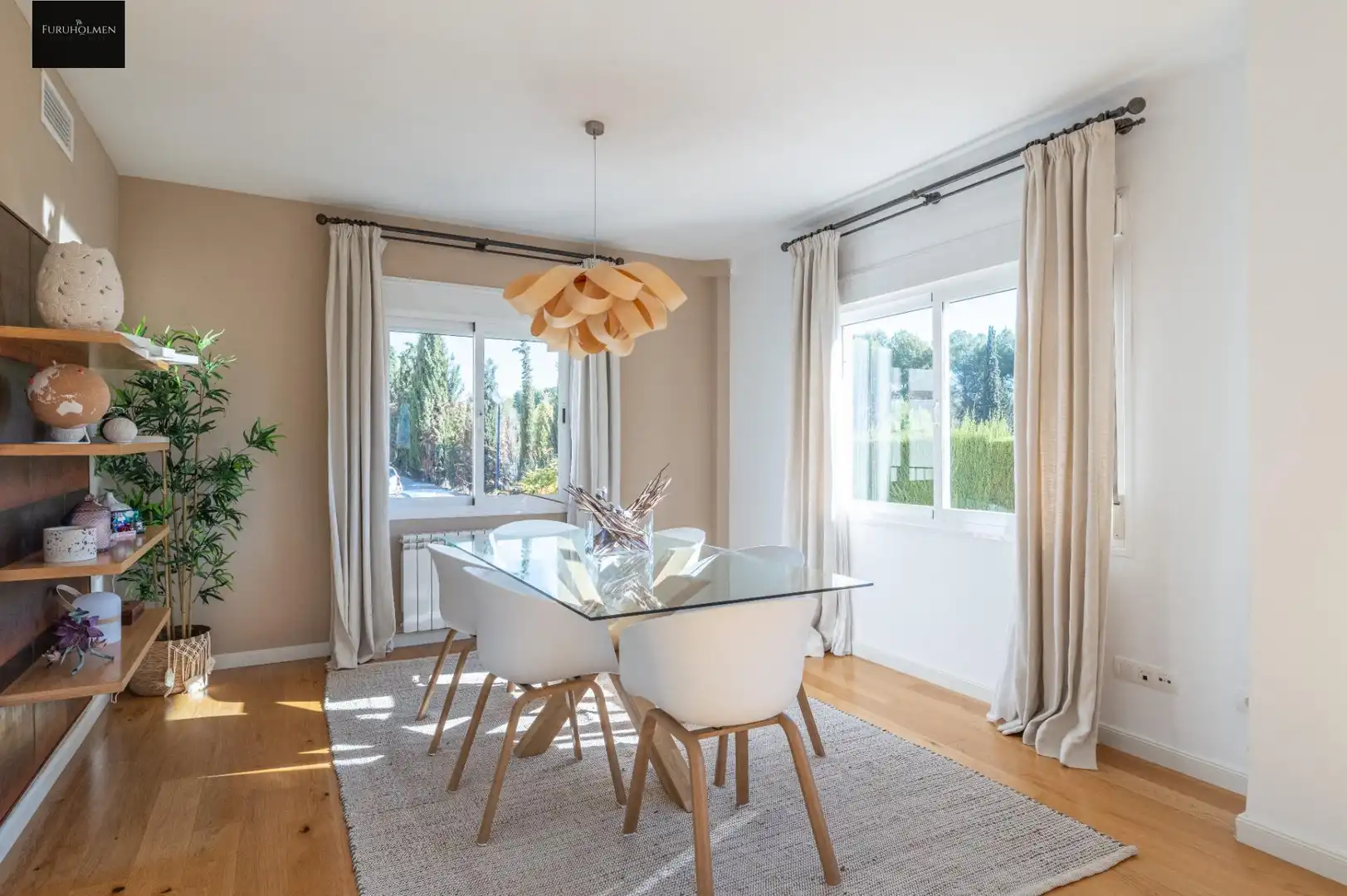 Dining room of Houses for sale in Atarfe  with Air Conditioner, Heating and Private garden