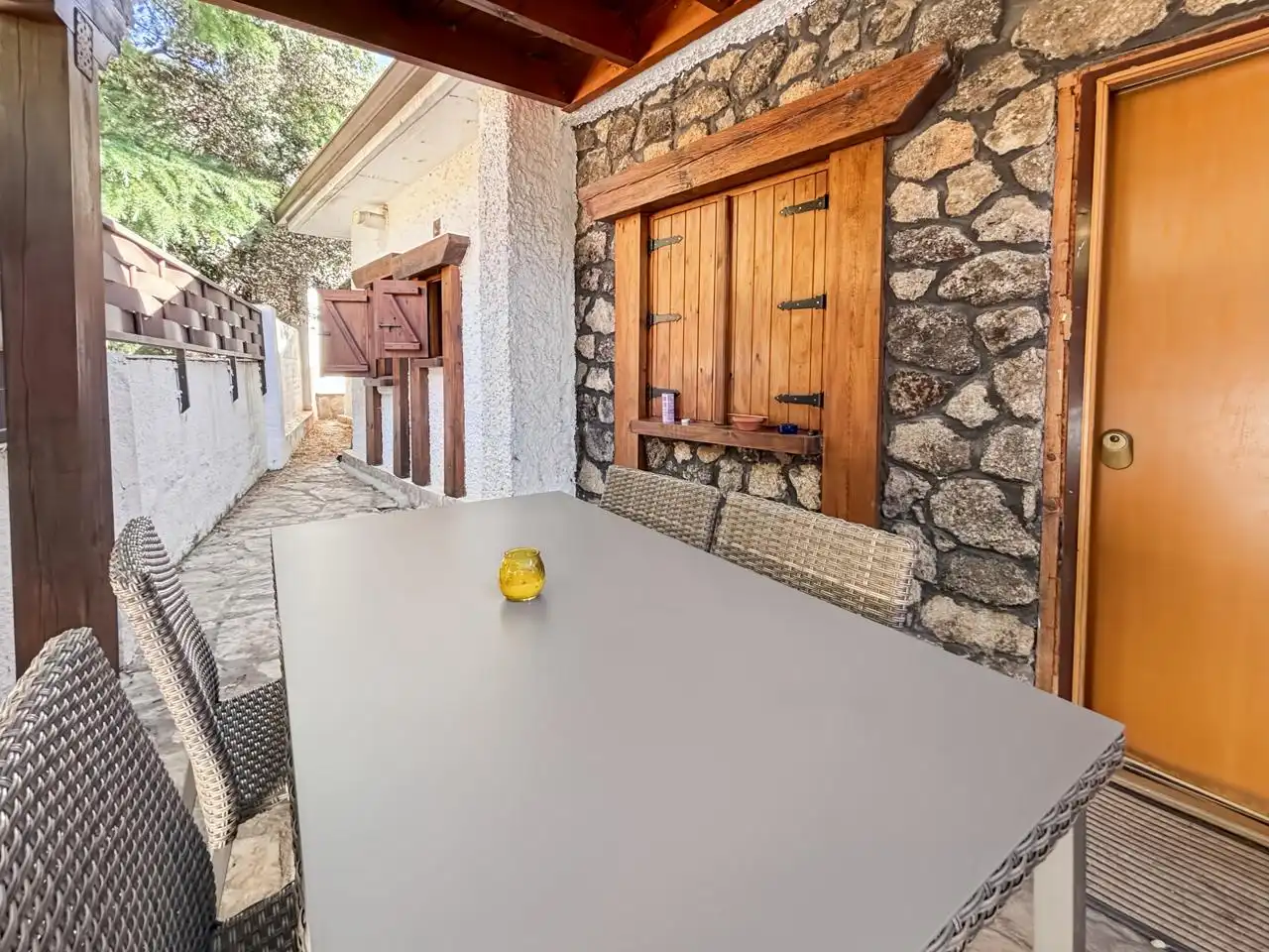 Terrassa de Casa o xalet en venda en El Escorial amb Calefacció, Jardí privat i Terrassa