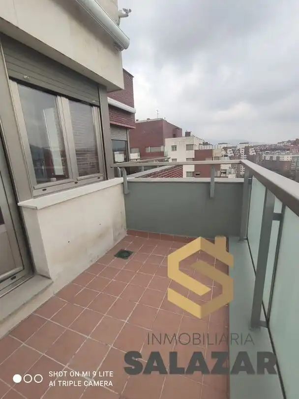 Balcony of Flat for sale in Bilbao   with Heating, Private garden and Terrace
