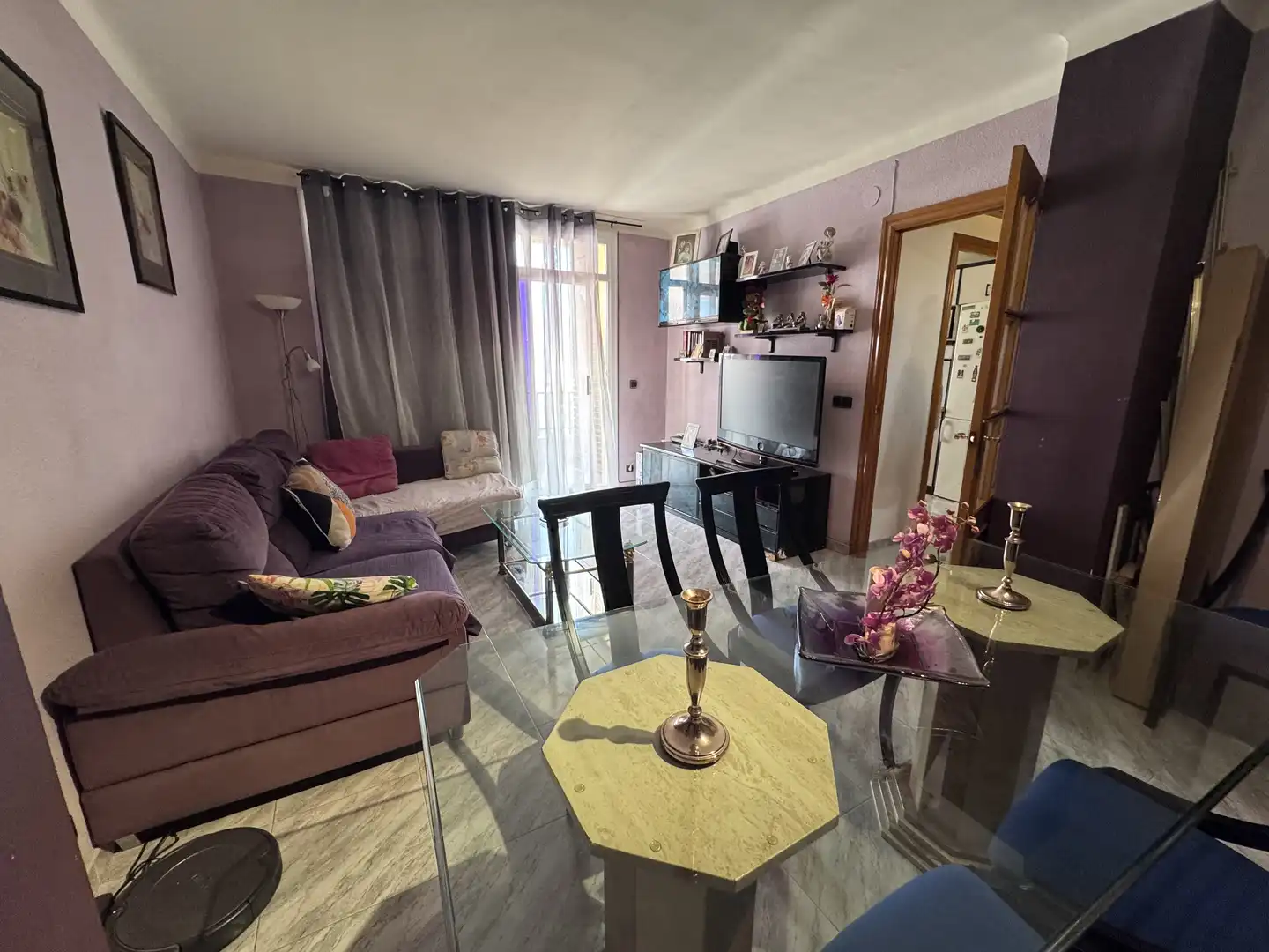 Sala de estar de Piso en venta en Esparreguera con Calefacción y Jardín privado