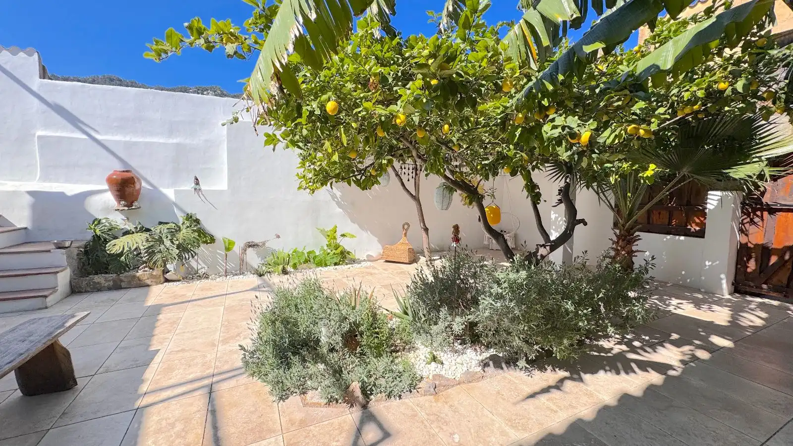 Jardí de Casa adosada en venda en Esporles amb Calefacció, Parquet i Terrassa
