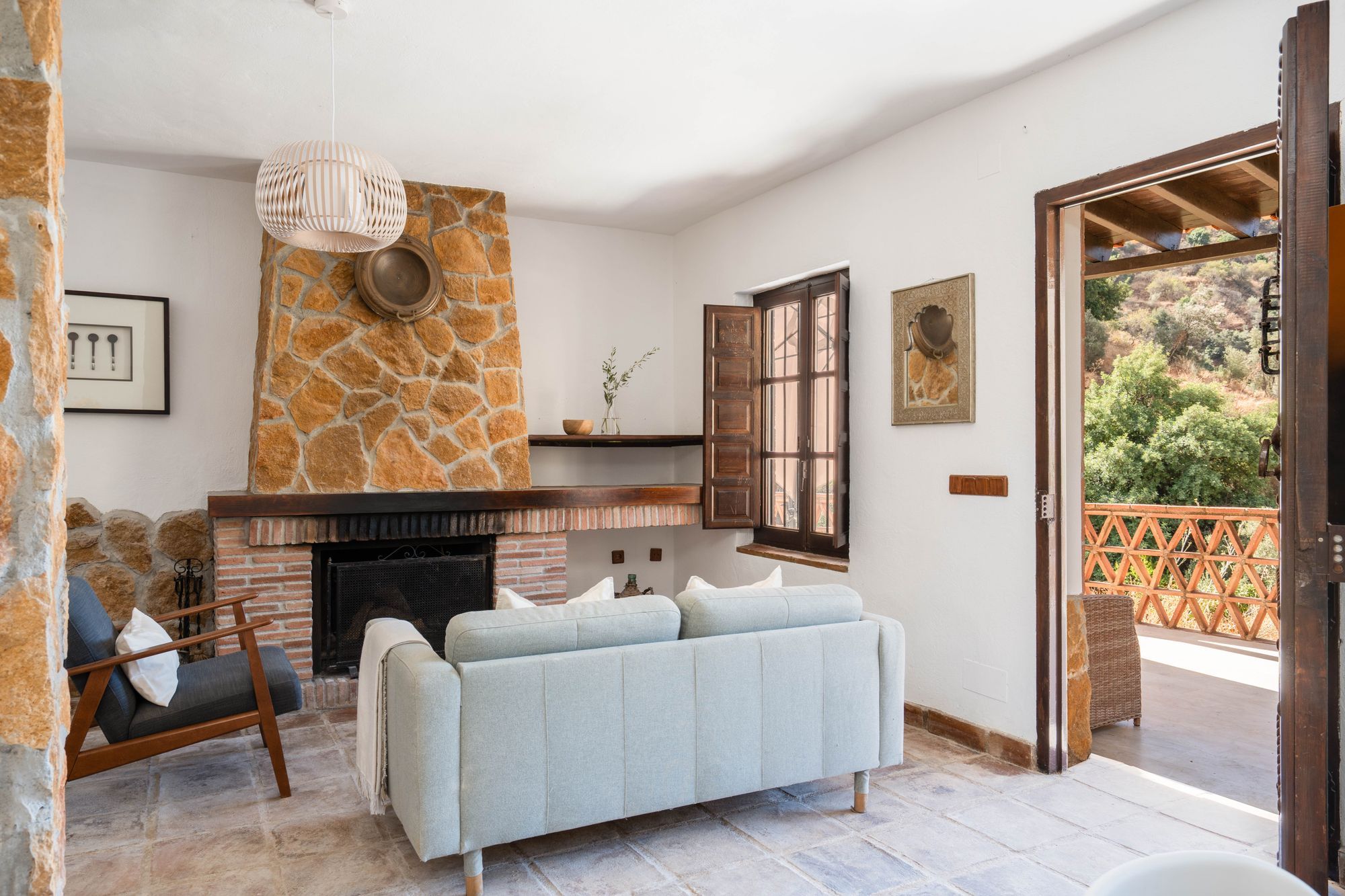 Living room of Country house for sale in Málaga Capital  with Terrace