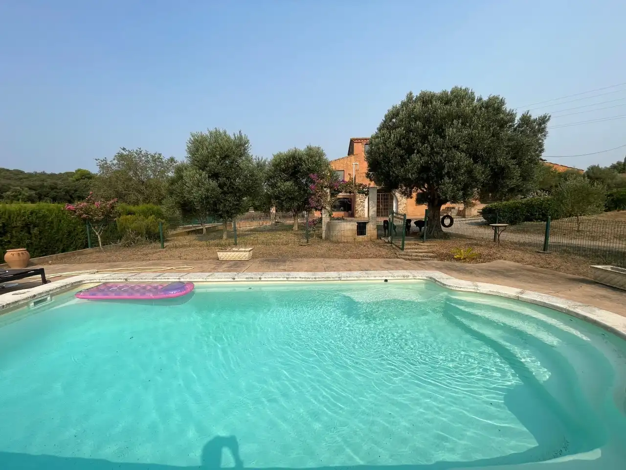 Piscina de Finca rústica en venda en Cruïlles, Monells I Sant Sadurní de L'Heura amb Aire condicionat, Calefacció i Jardí privat