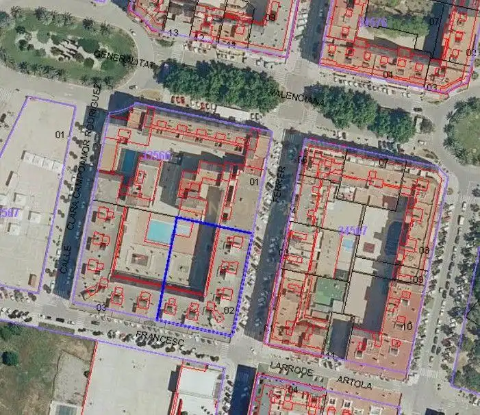 Vista exterior de Piso en venta en Catarroja con Aire acondicionado, Trastero y Horno