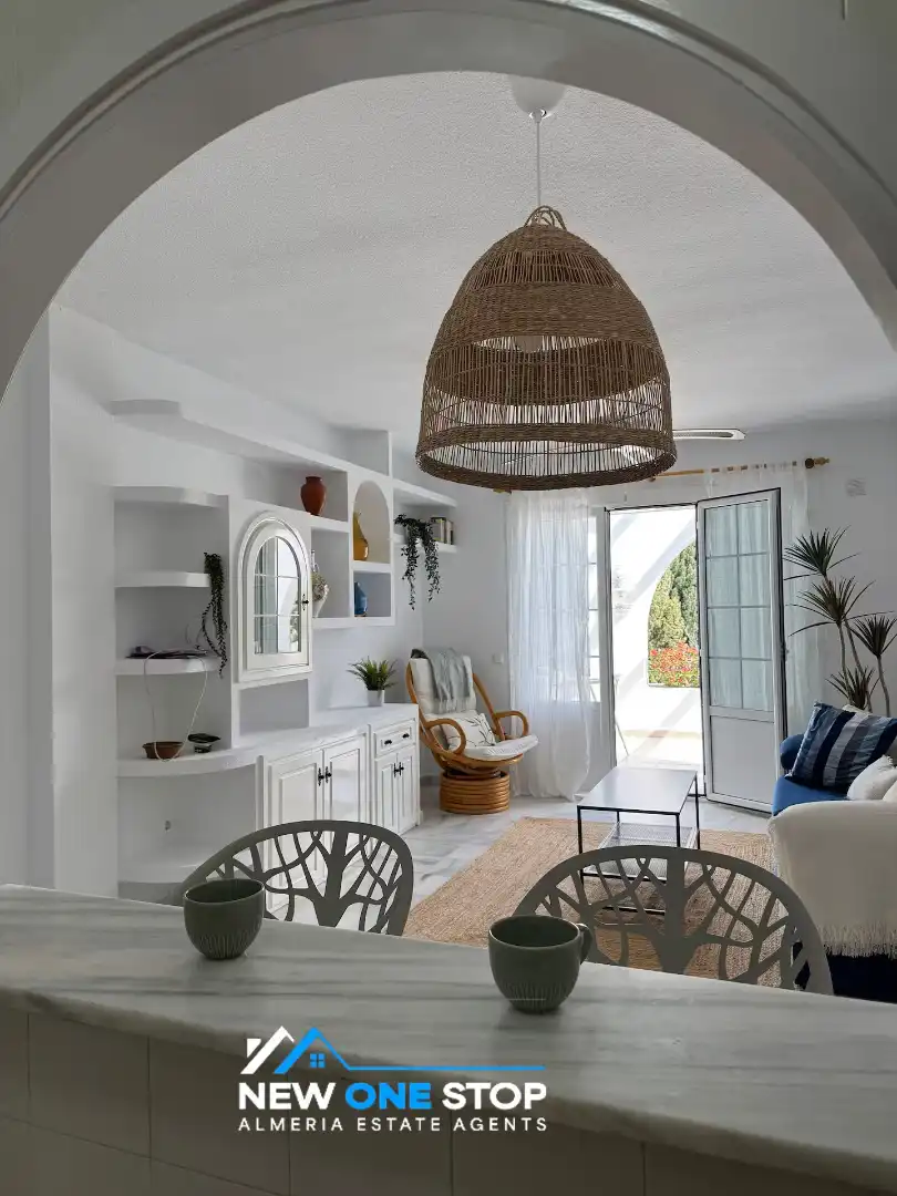 Living room of Apartments for sale in Mojácar Playa - Las Ventanicas - La Paratá