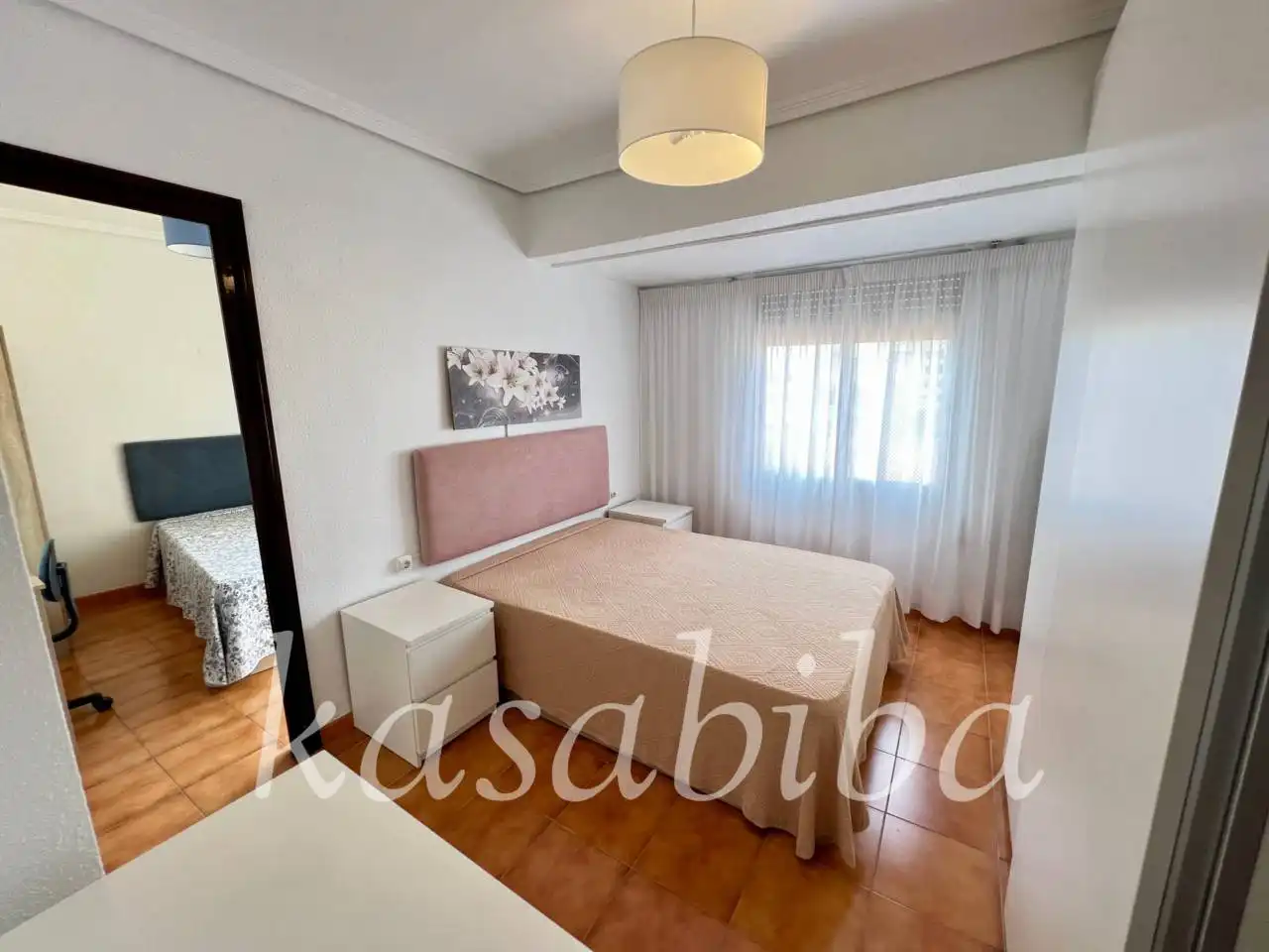 Dormitori de Apartament de lloguer en Picanya amb Traster, Moblat i Balcó