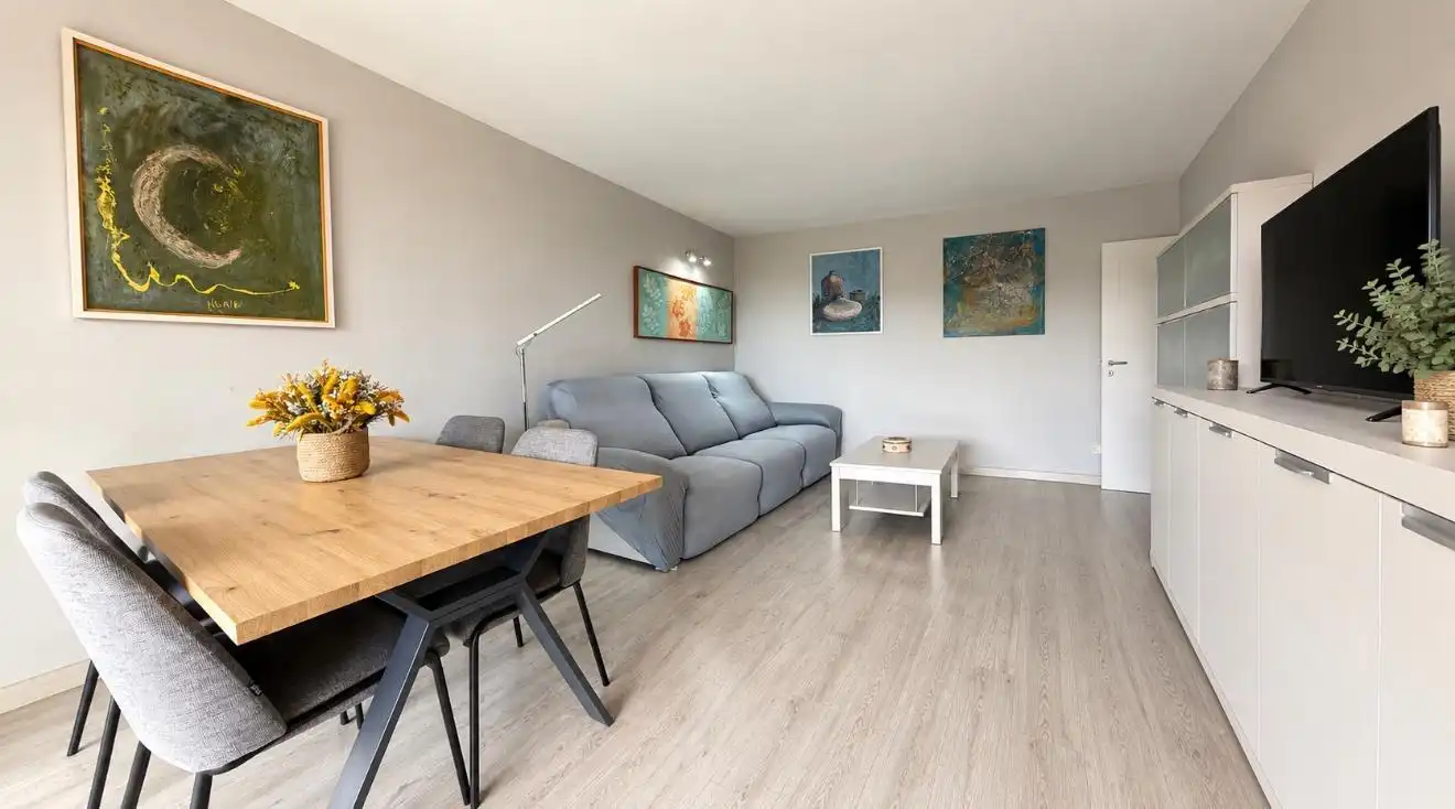 Wohnzimmer von Wohnung zum Verkauf in  Palma de Mallorca mit Klimaanlage, Terrasse und Balkon