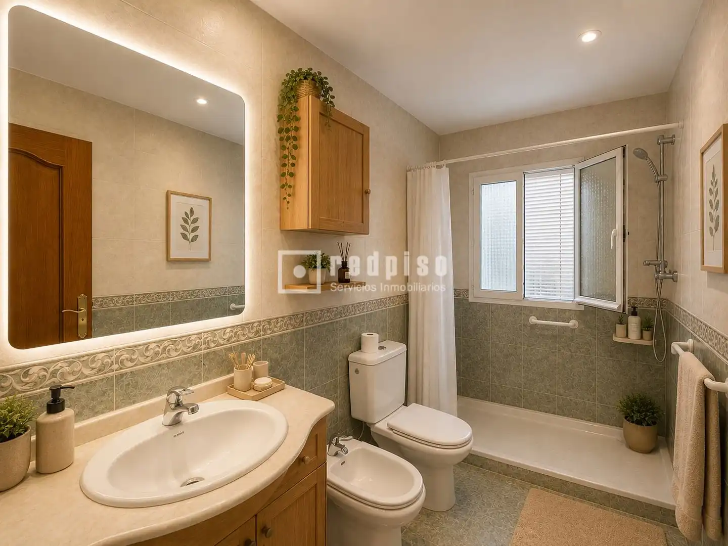 Bathroom of Flat for sale in Madrid