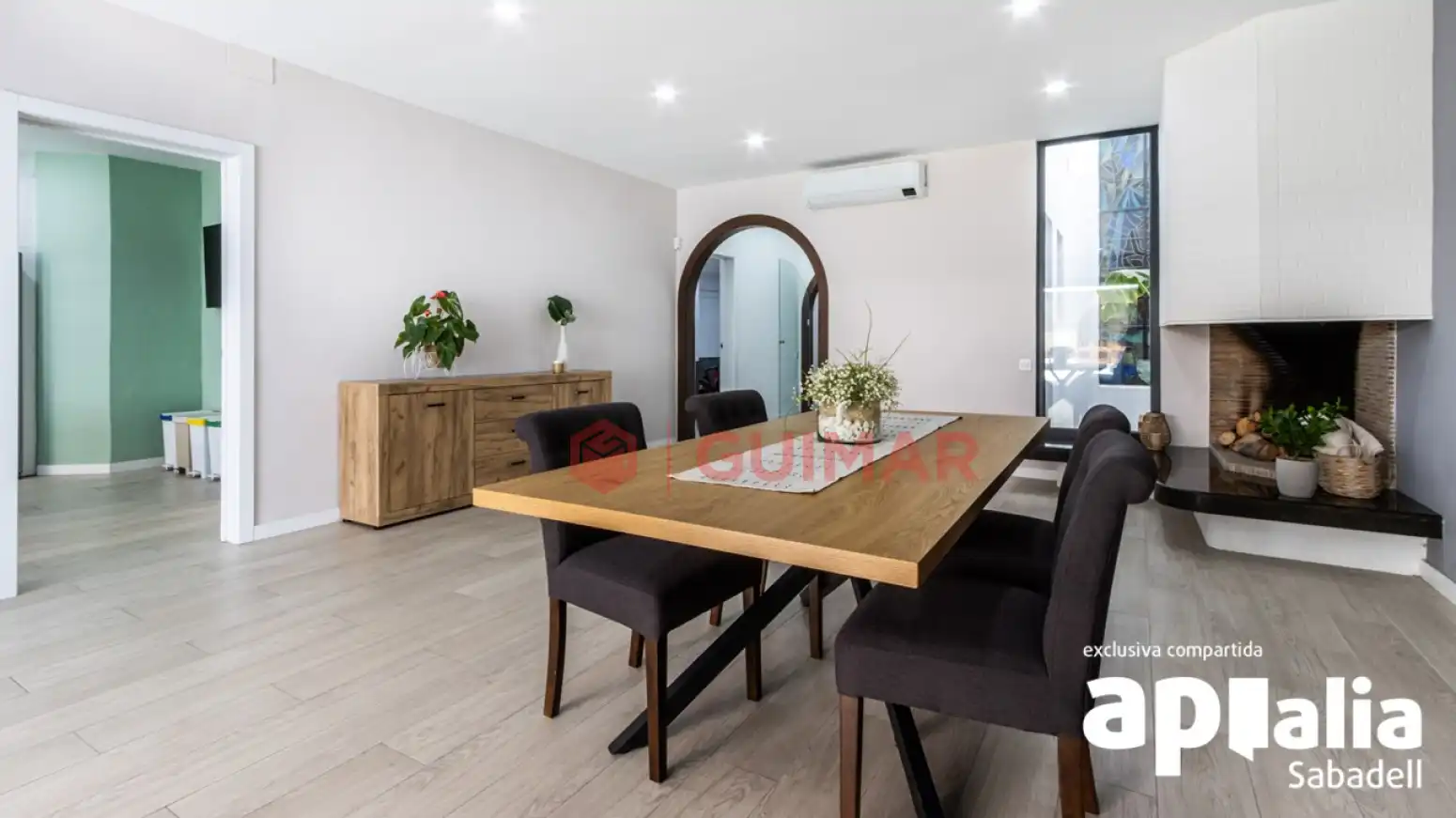 Dining room of Flat for sale in Sabadell  with Air Conditioner, Heating and Private garden