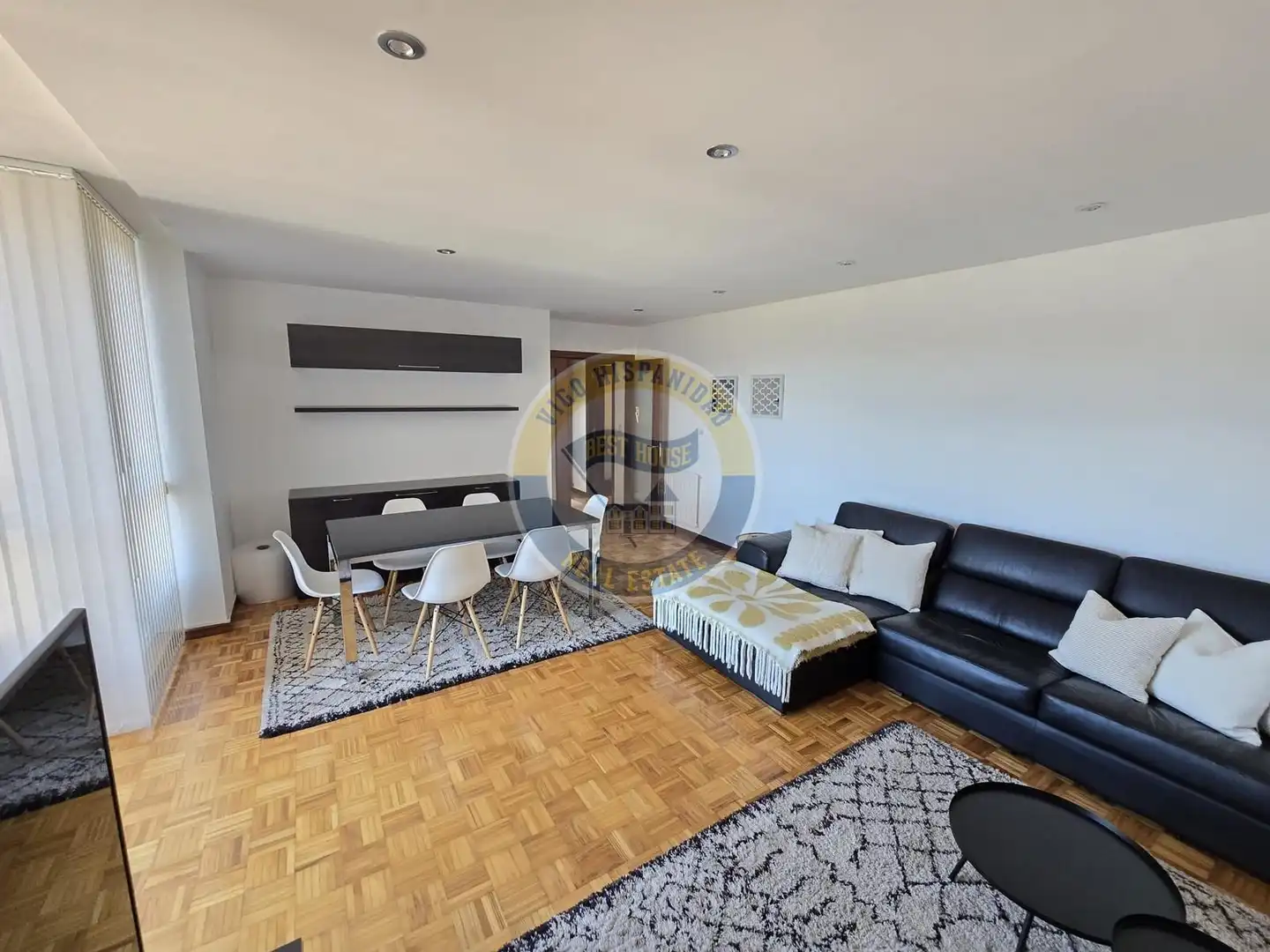 Living room of Flat for rent in Vigo   with Heating and Furnished