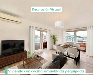 Living room of Flat to rent in Alicante / Alacant  with Oven, Balcony and Pets allowed