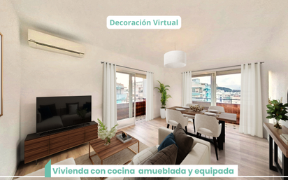 Living room of Flat to rent in Alicante / Alacant  with Oven, Balcony and Pets allowed