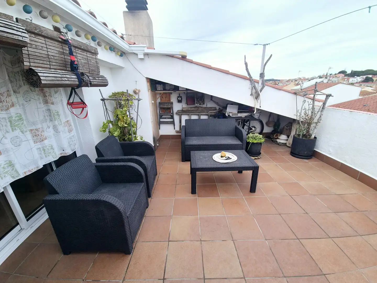 Terraza de Dúplex en venta en Malgrat de Mar con Aire acondicionado, Terraza y Amueblado