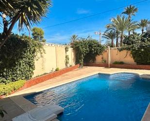 Swimming pool of House or chalet for sale in El Campello  with Air Conditioner, Heating and Private garden