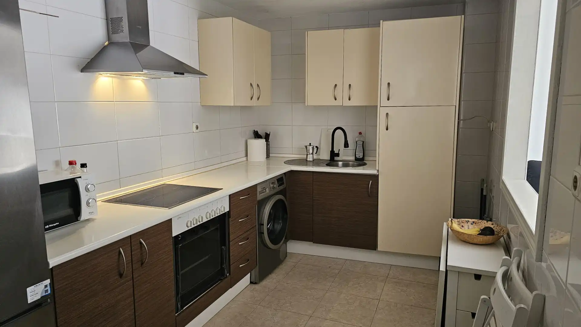 Cocina de Piso de alquiler en Málaga con Aire acondicionado y Amueblado