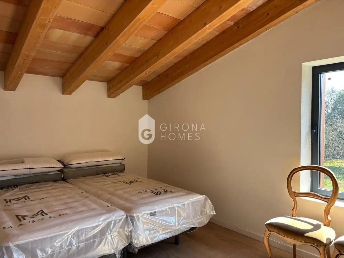 Bedroom of Country homes for rent in Sant Gregori  with Air Conditioner, Heating and Private garden