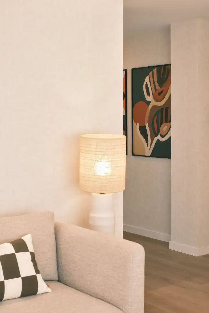 Habitación de Apartamento de alquiler en Vilagarcía de Arousa con Calefacción, Amueblado y Horno