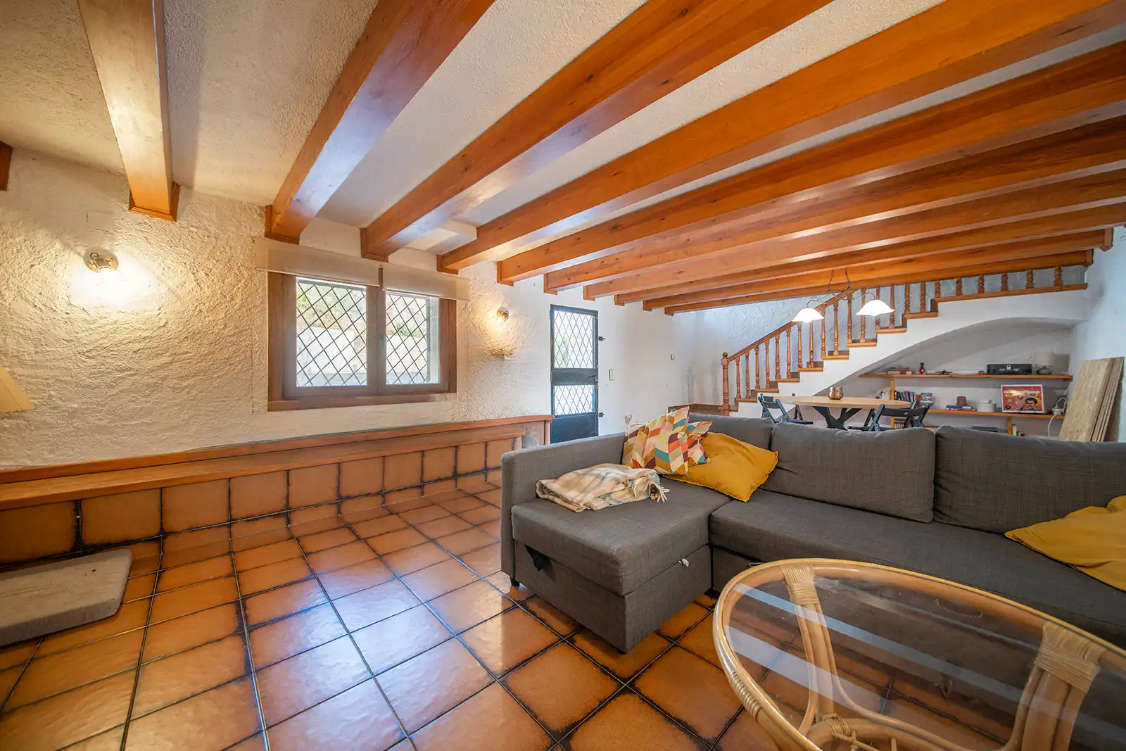 Sala d'estar de Casa o xalet en venda en Castellví de la Marca amb Jardí privat i Terrassa