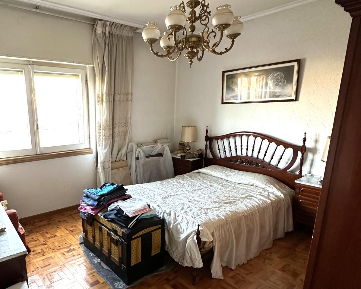 Bedroom of Flat for sale in Aranda de Duero  with Terrace and Furnished