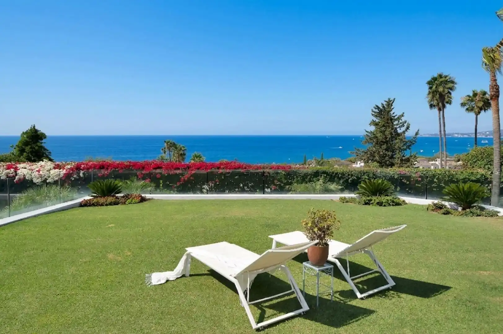 Jardín de Casa o chalet en venta en Marbella con Calefacción, Jardín privado y Terraza