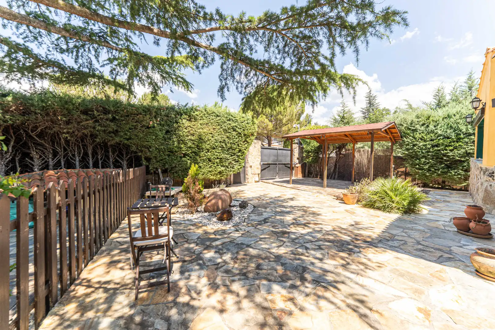 Terrassa de Casa o xalet en venda en Alpedrete amb Calefacció, Jardí privat i Terrassa