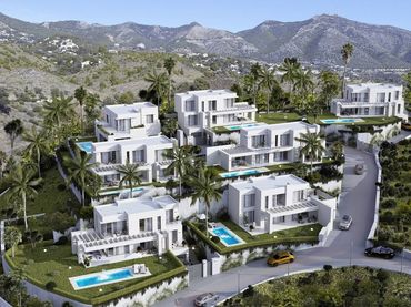 Casa amb piscina en venda a Mijas pueblo