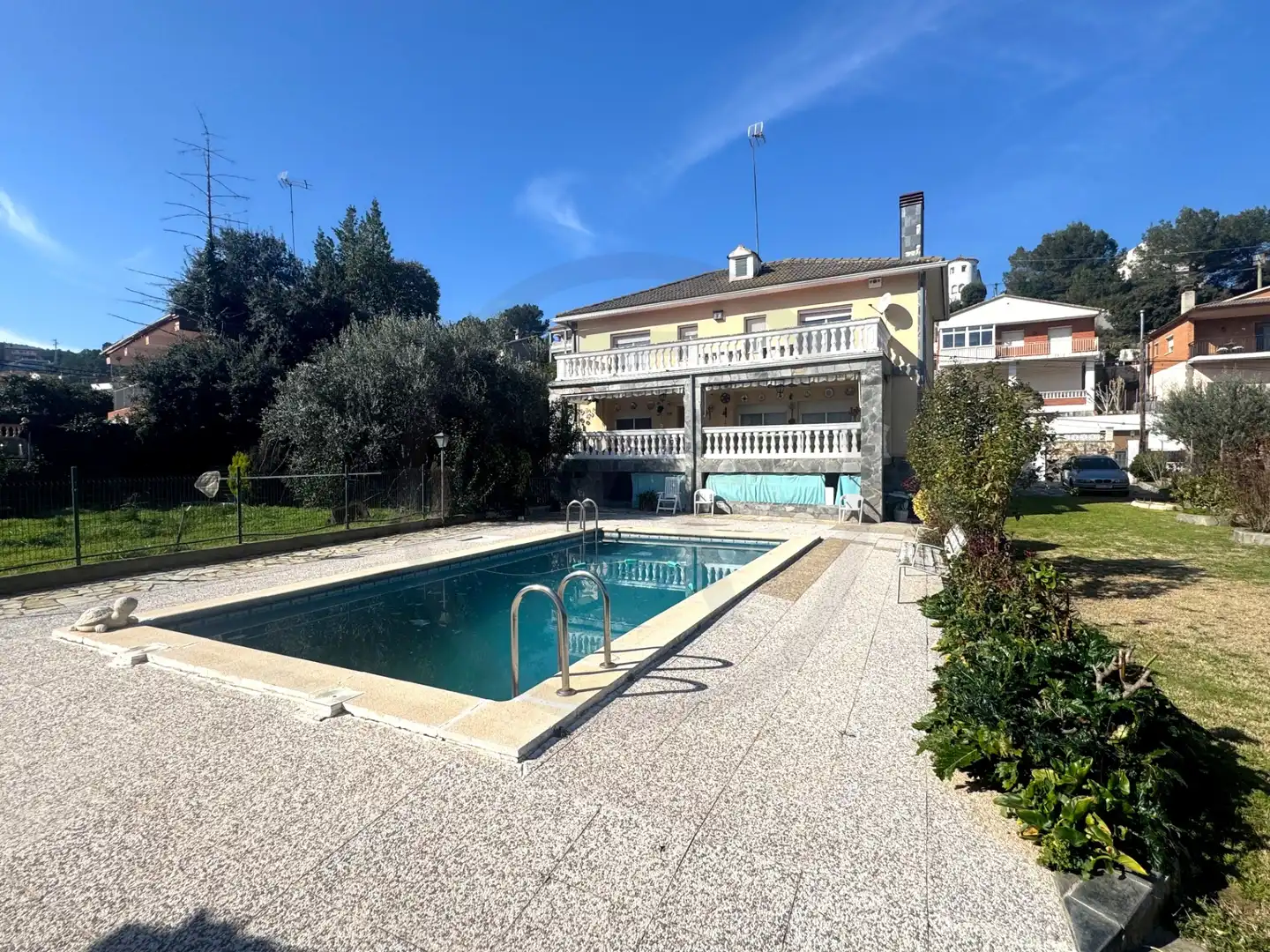 Piscina de Casa o chalet en venta en Vacarisses con Aire acondicionado, Calefacción y Jardín privado