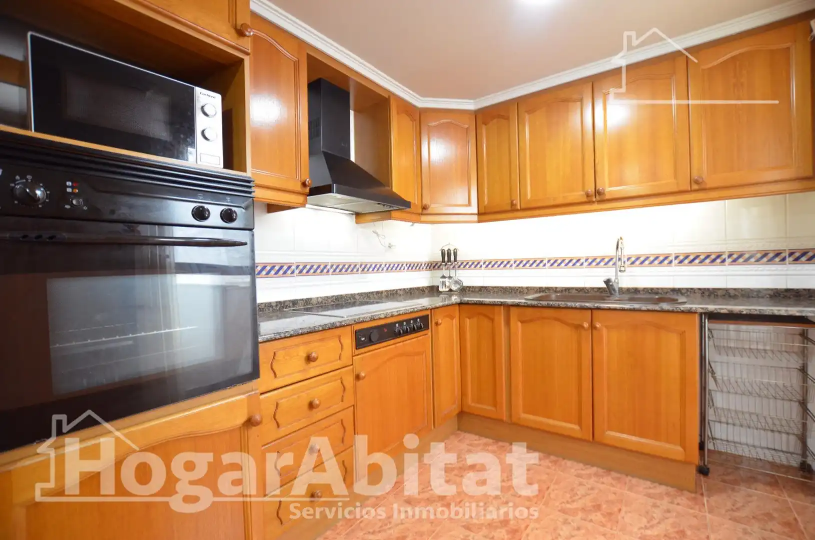 Cocina de Piso en venta en Tavernes de la Valldigna con Aire acondicionado, Calefacción y Trastero