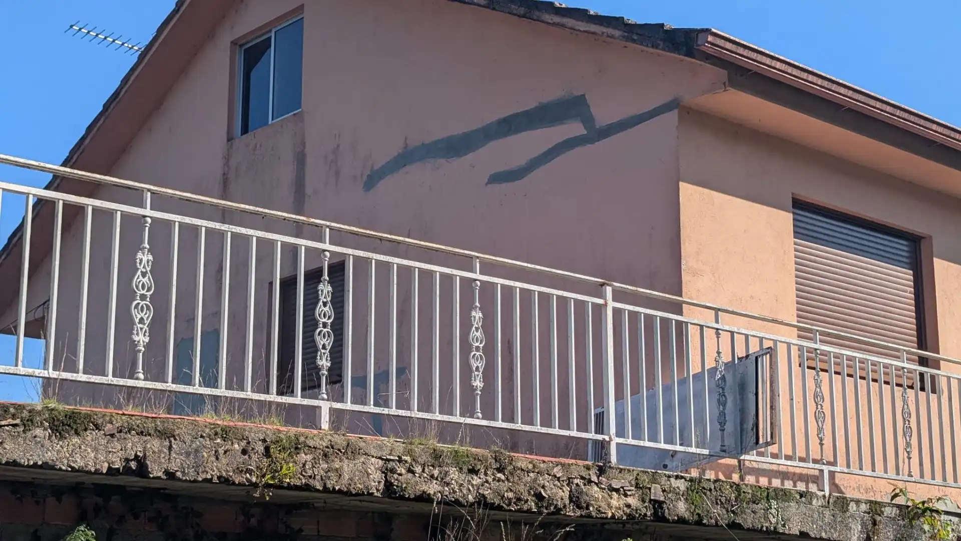 Vista exterior de Casa o xalet en venda en Mos