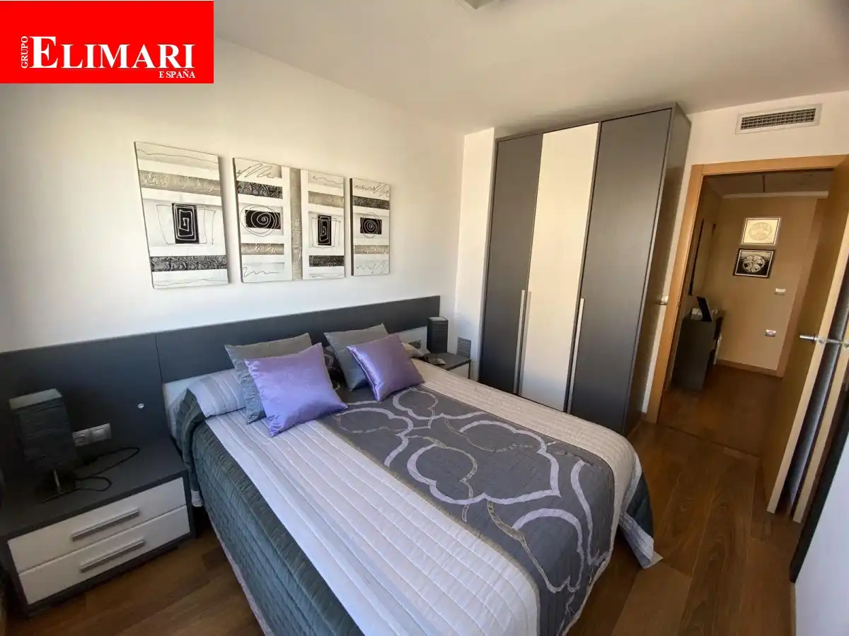 Schlafzimmer von Wohnungen zum Verkauf in La Ràpita mit Klimaanlage, Heizung und Parkett