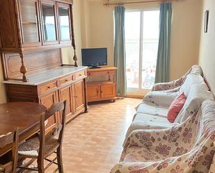 Living room of Flat to rent in  Granada Capital  with Heating, Furnished and Washing machine