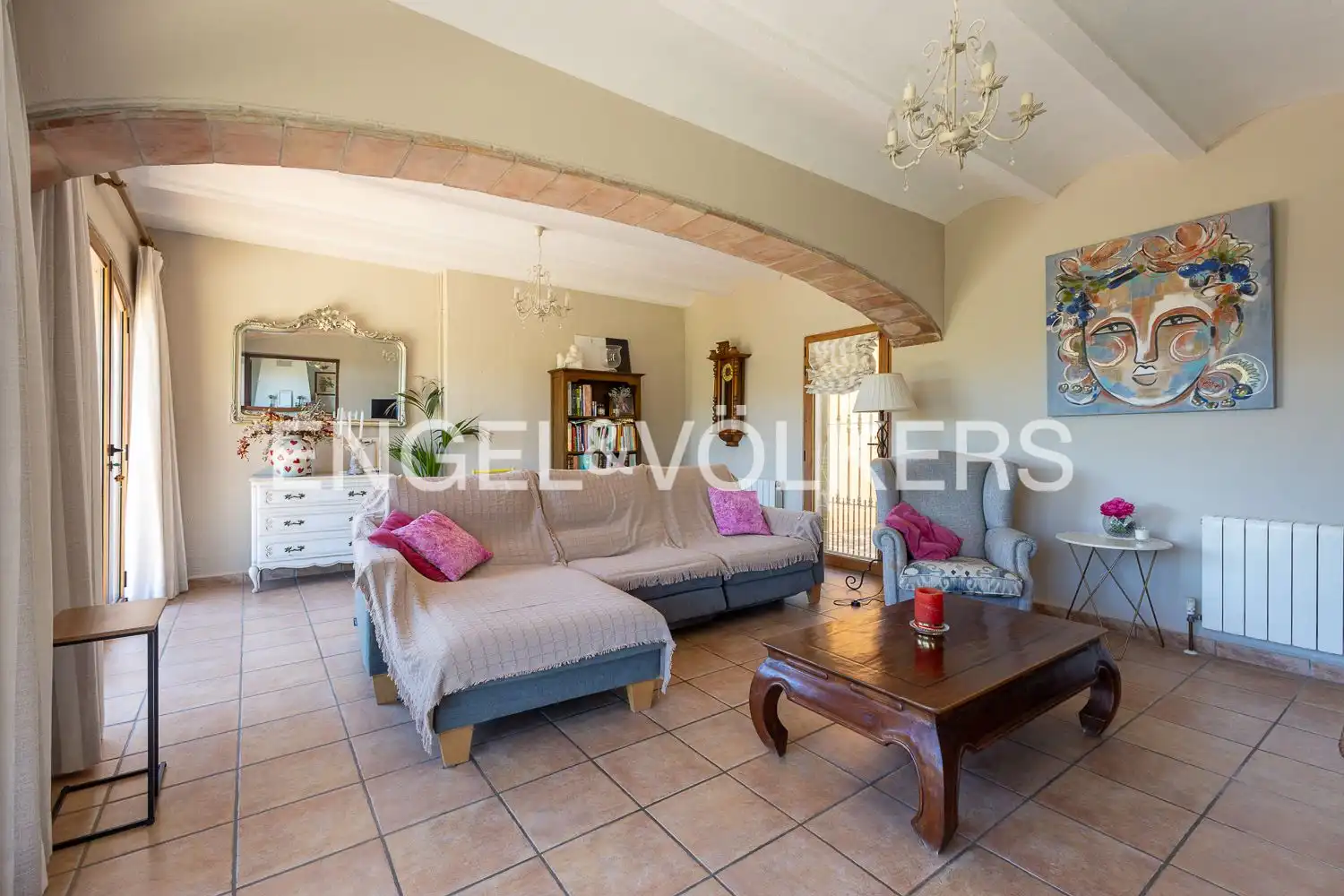 Sala de estar de Casa o chalet en venta en Xaló con Aire acondicionado, Calefacción y Jardín privado
