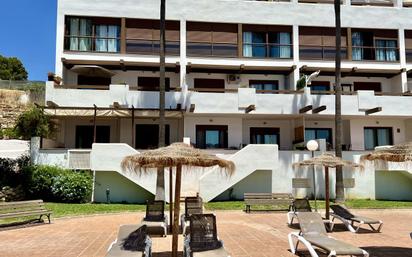 Exterior view of Flat for sale in Mijas  with Air Conditioner, Terrace and Furnished