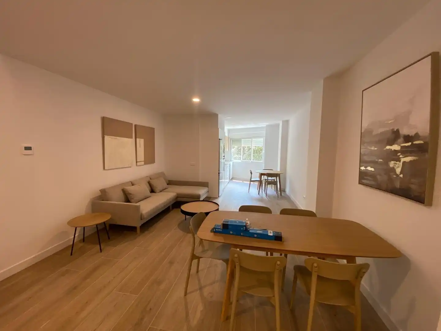 Sala d'estar de Pis de lloguer en Castellón de la Plana / Castelló de la Plana amb Aire condicionat i Moblat