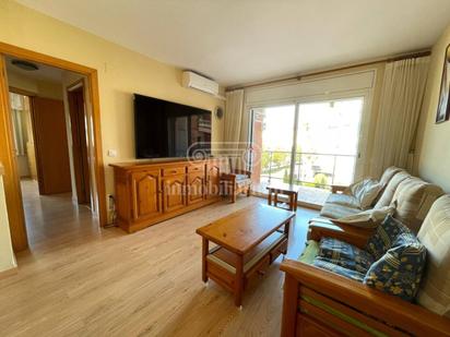 Living room of Flat for sale in Lloret de Mar  with Air Conditioner, Heating and Parquet flooring