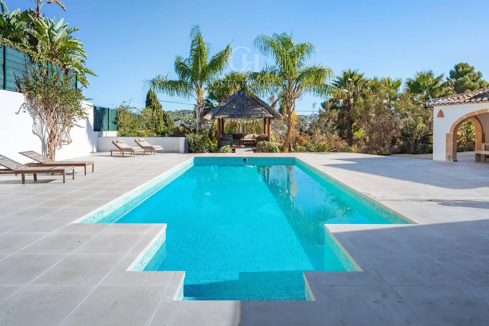 Swimming pool of Houses for sale in Cap Martí - El Tossalet - Pinomar